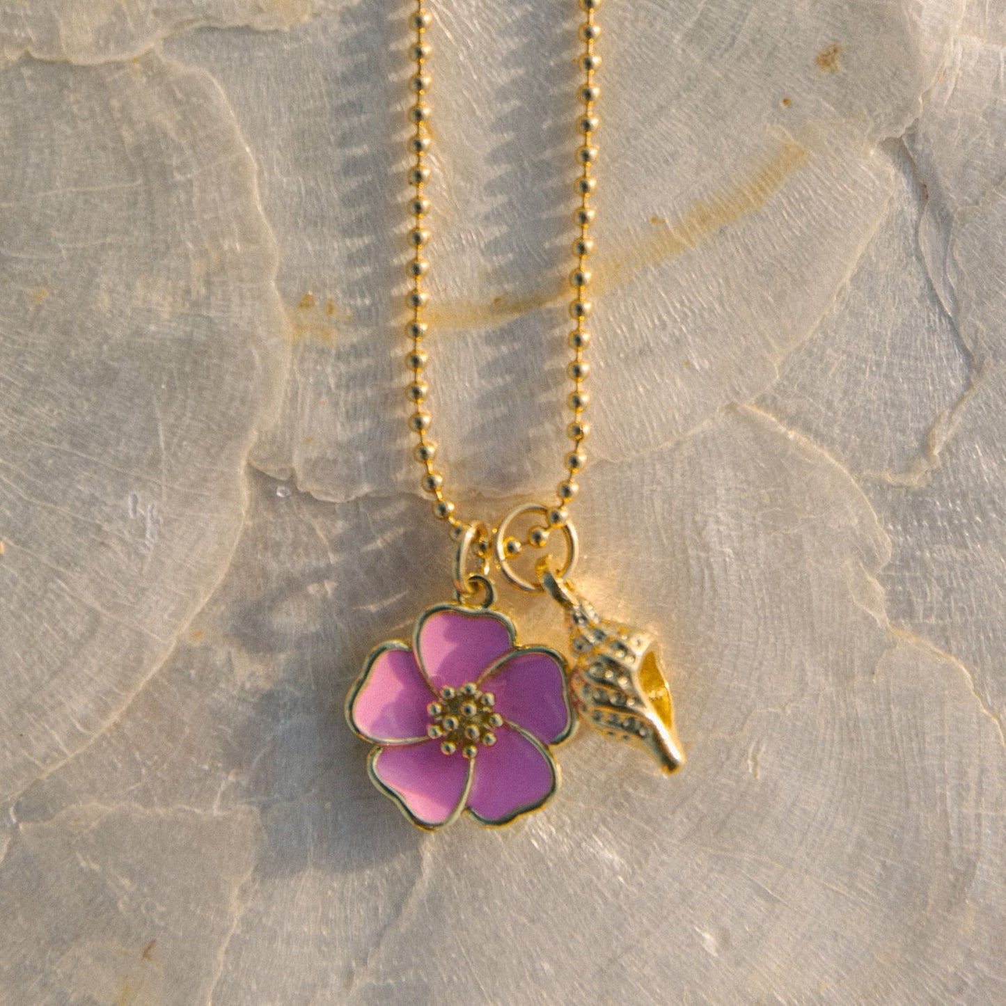 Hibiscus Necklace