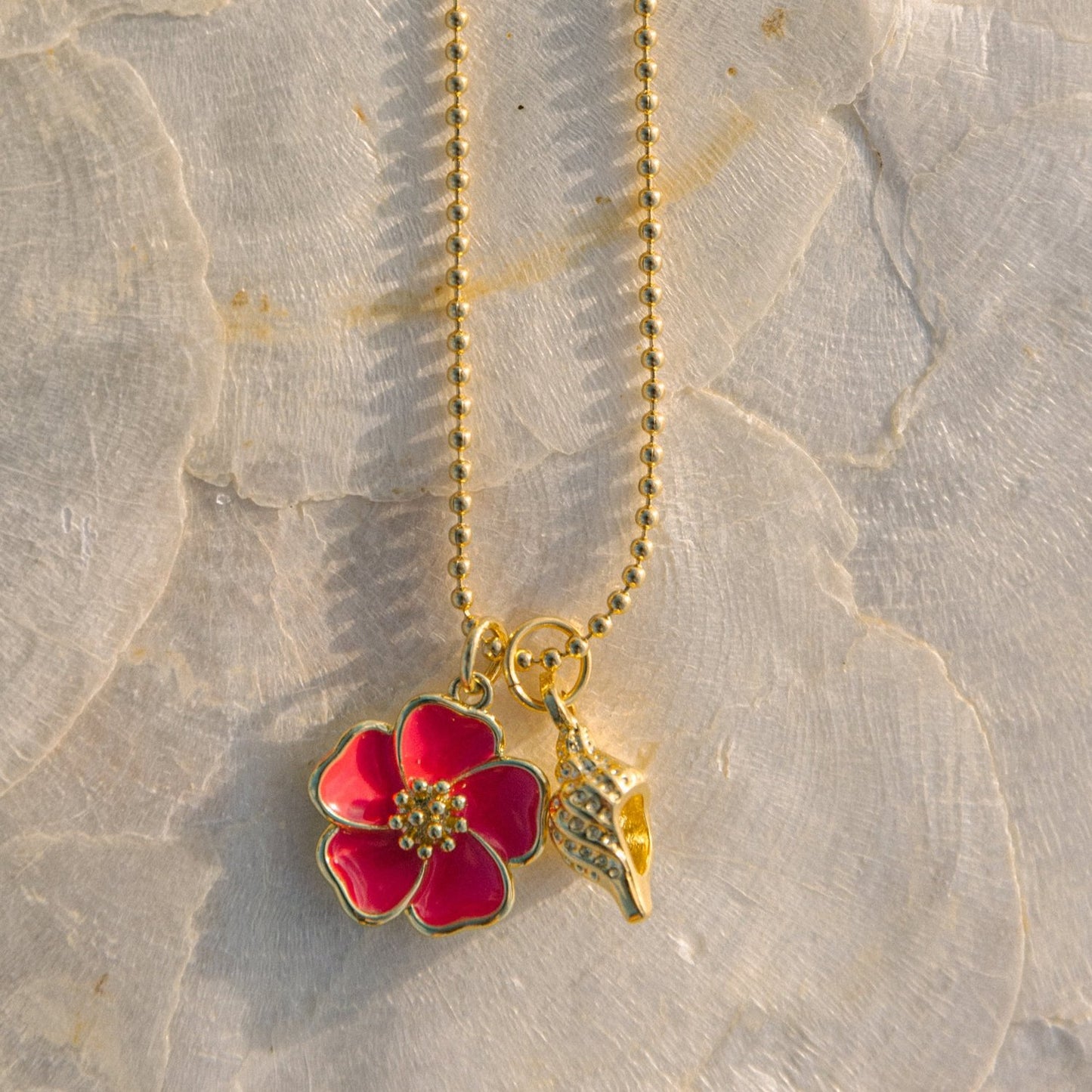 Hibiscus Necklace