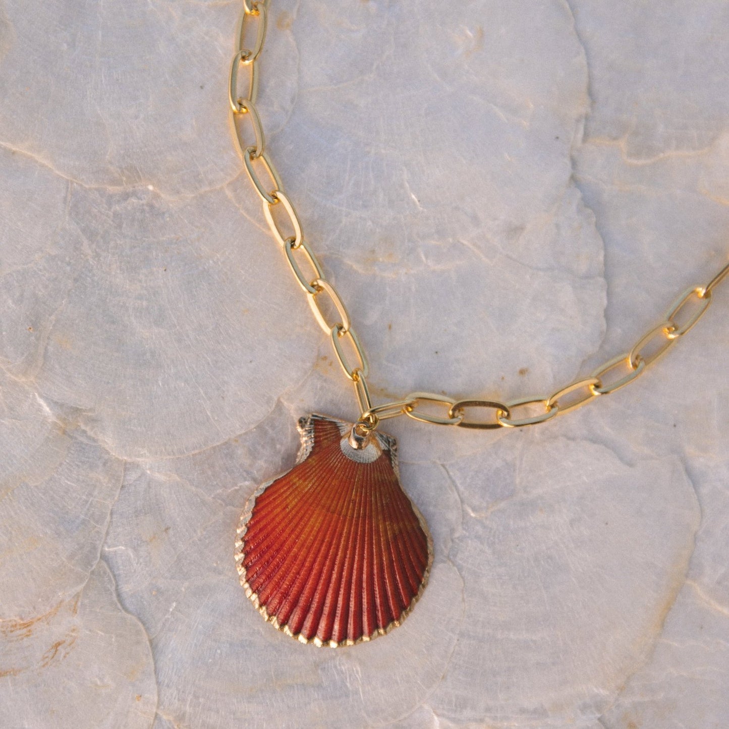 Scallop Shell Chain