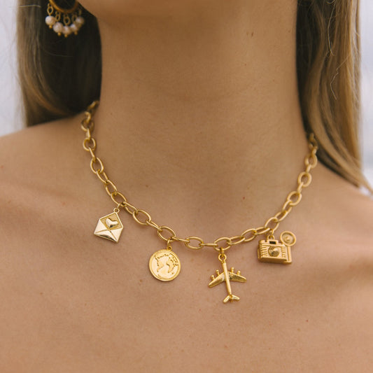 Travel Charm Necklace