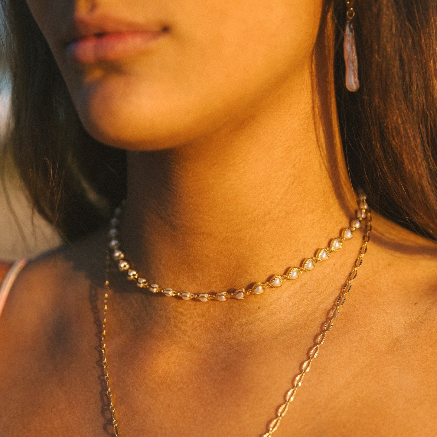 Lovers Pearls Necklace