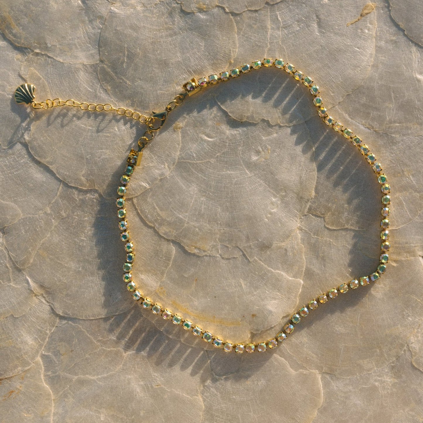 Champagne Tennis Necklace