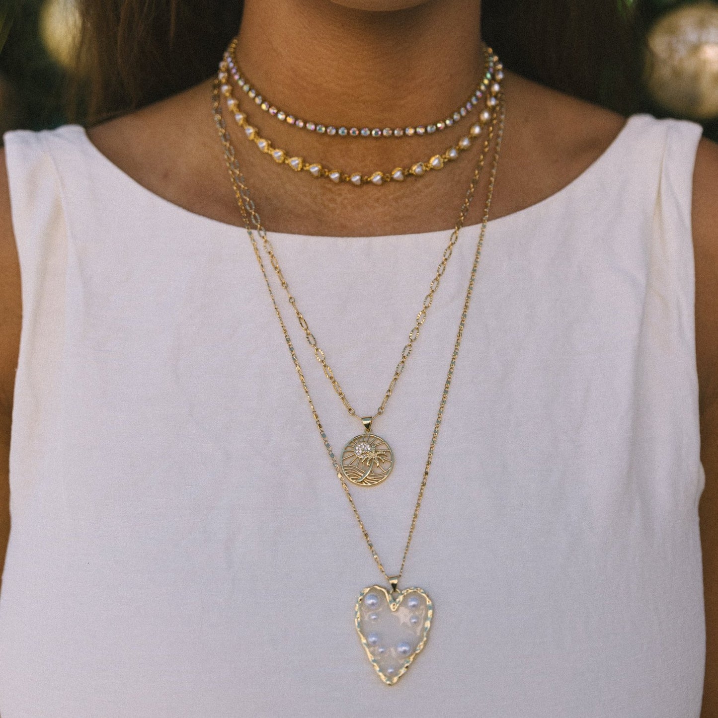 Lovers Pearls Necklace