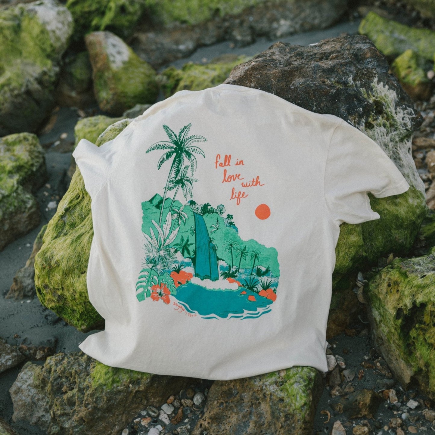 Fall in Love with Life tee