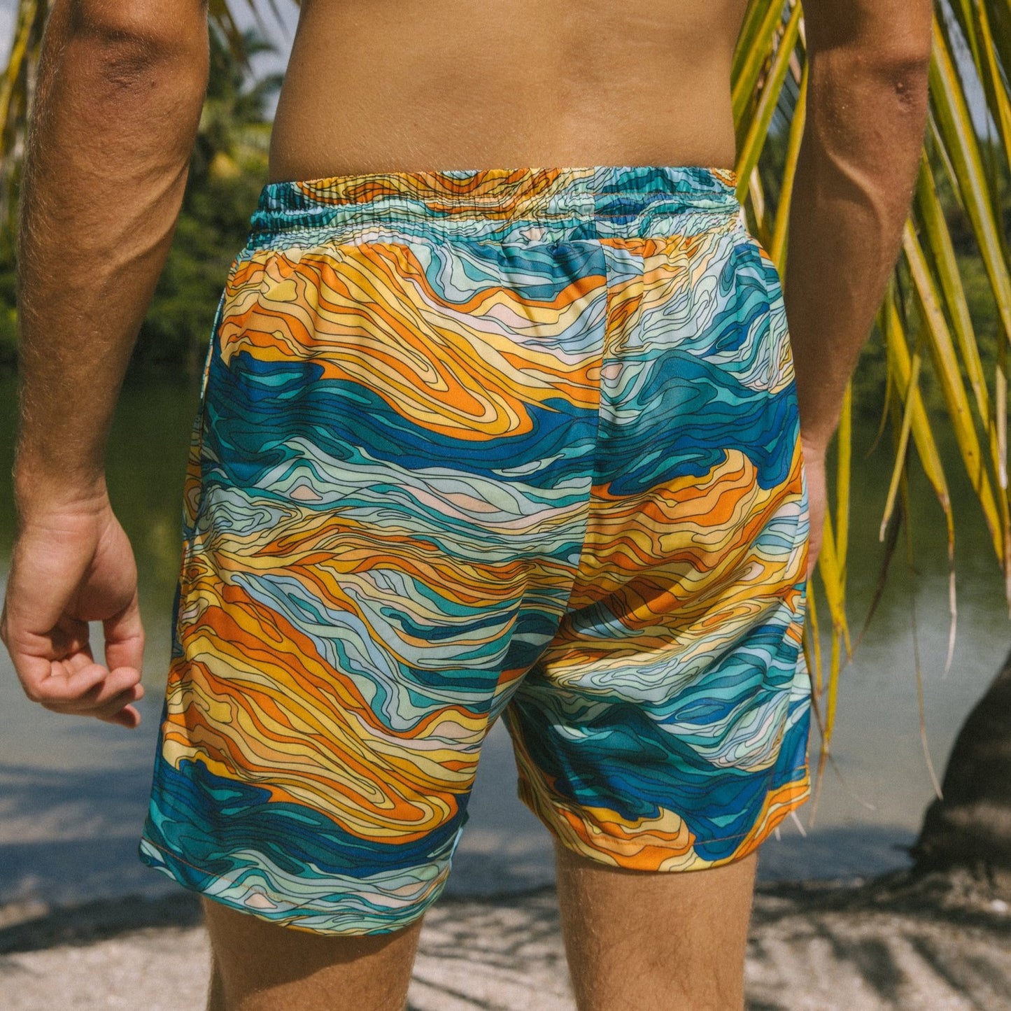 Sun & Sea Swim Trunks