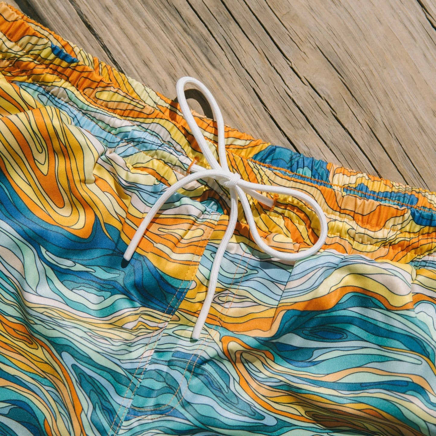 Sun & Sea Swim Trunks