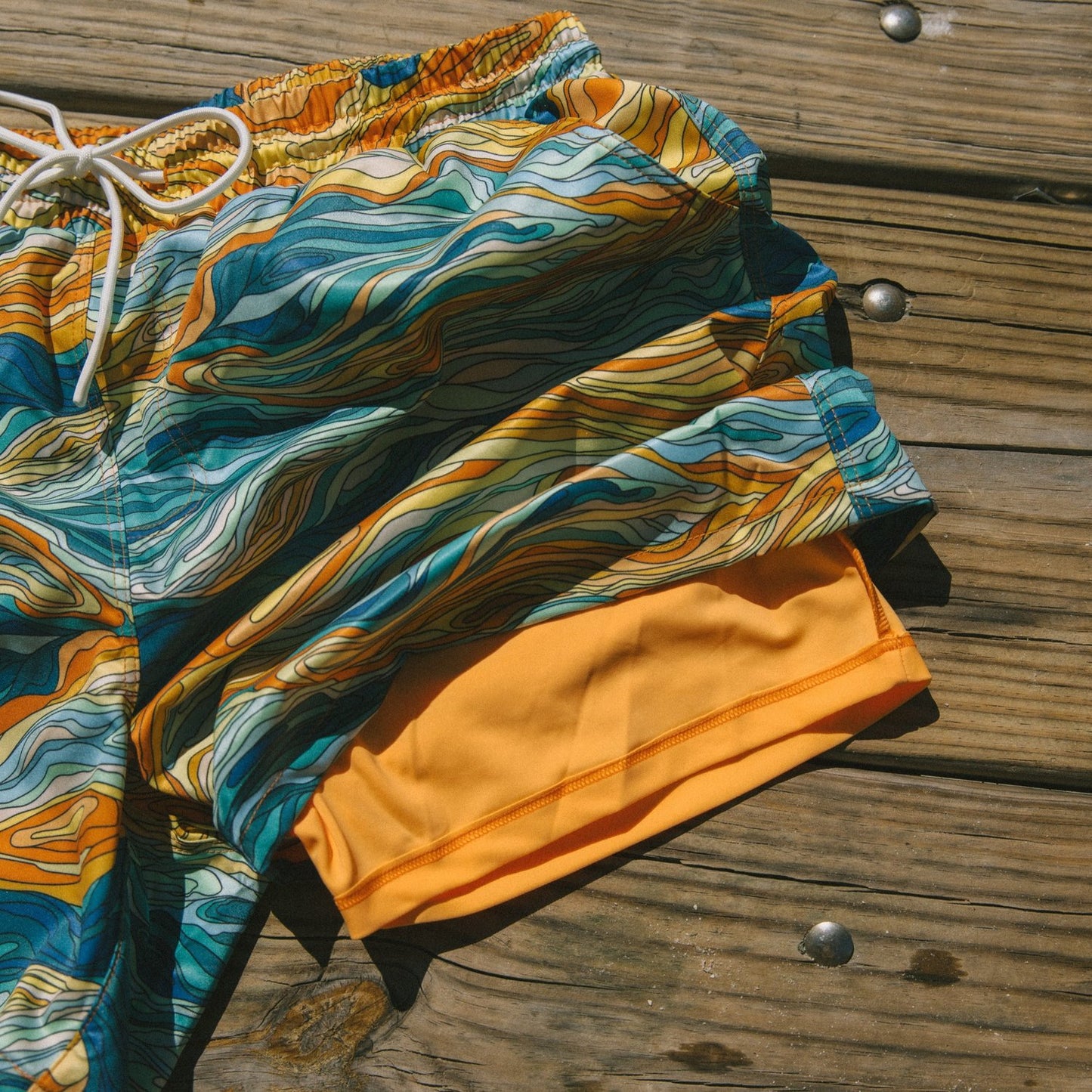 Sun & Sea Swim Trunks