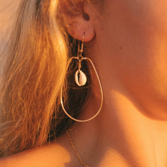 Puka Shell Hoops