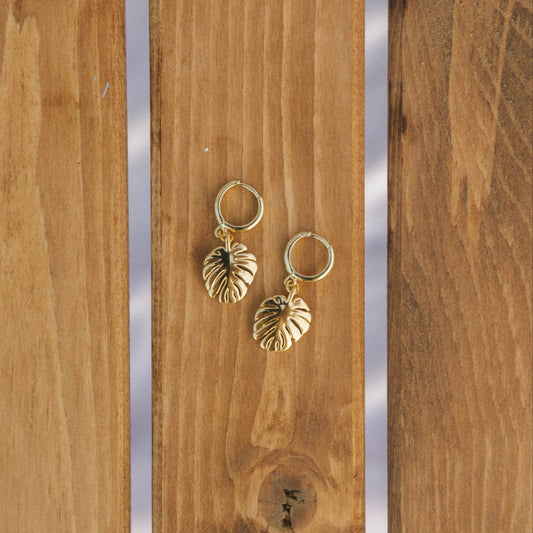 Palm Leaf Baby Hoops