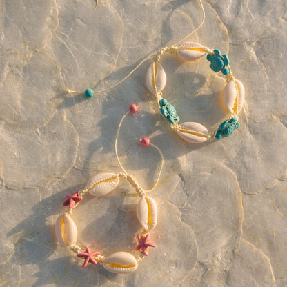 Cowrie Shell Rope Bracelet