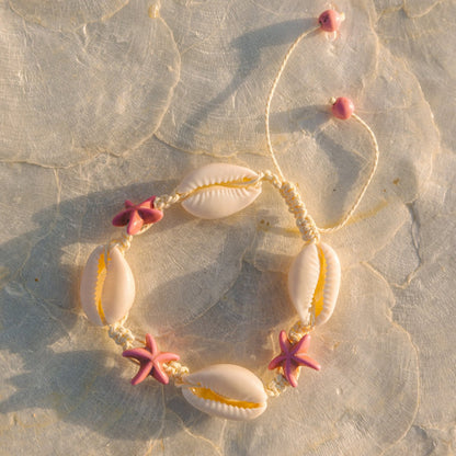 Cowrie Shell Rope Bracelet