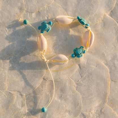 Cowrie Shell Rope Bracelet