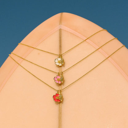 Hibiscus Necklace