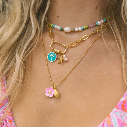 Hibiscus Necklace