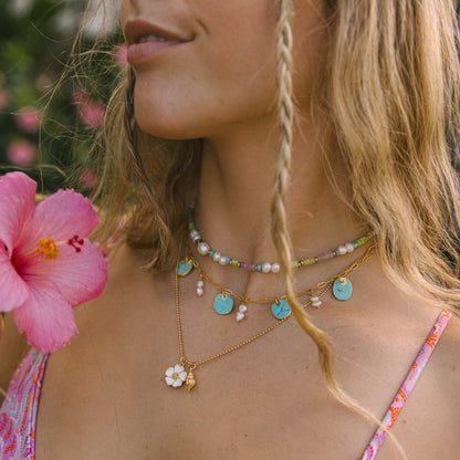 Hibiscus Necklace