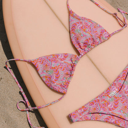 Pink Paisley Top