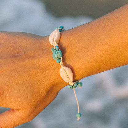 Cowrie Shell Rope Bracelet