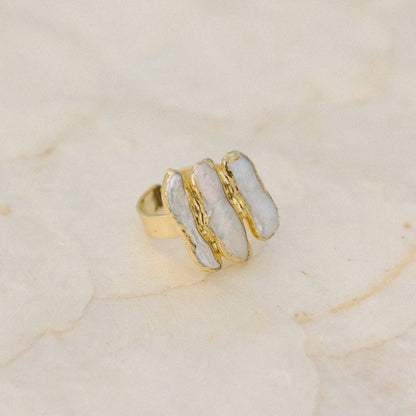 Natural Pearl Ring