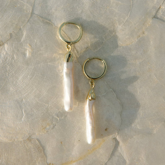 Natural Pearl Earrings