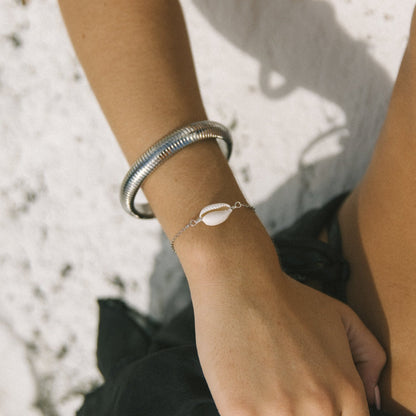 Puka Shell Chain Bracelet