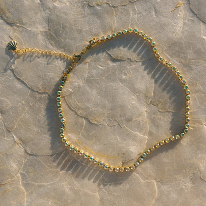 Champagne Tennis Necklace