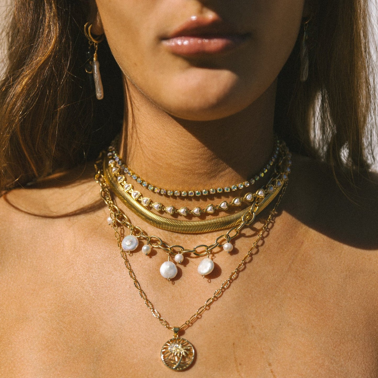 Lovers Pearls Necklace