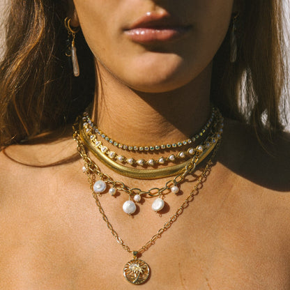 Lovers Pearls Necklace