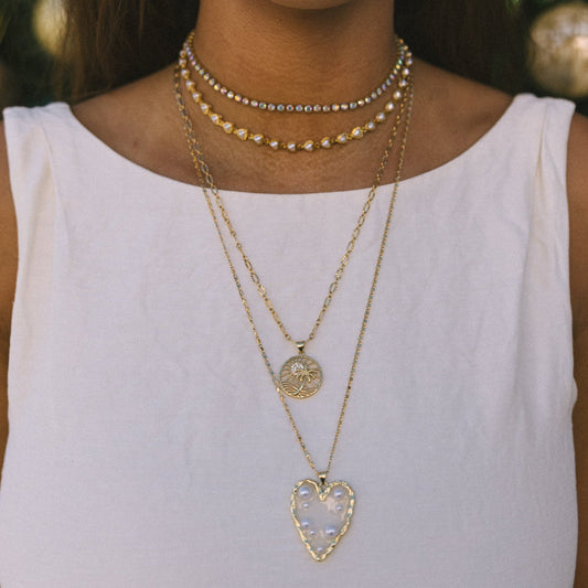 Lovers Pearls Necklace