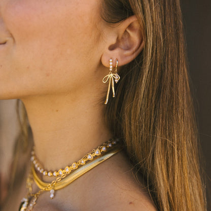 Tinsel & Lace Hoops