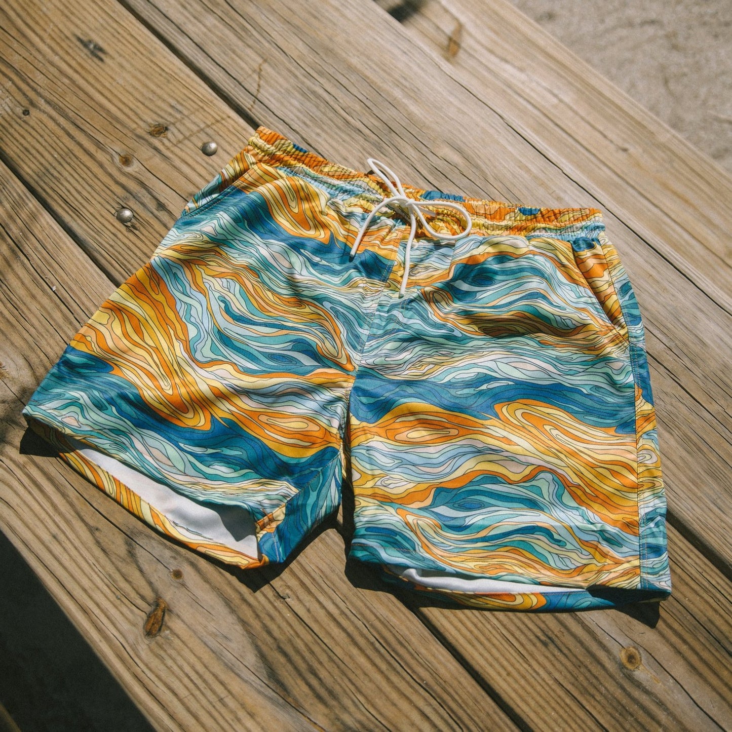 Sun & Sea Swim Trunks