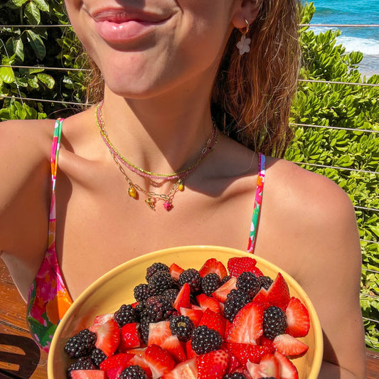 Passionfruit Charm Necklace