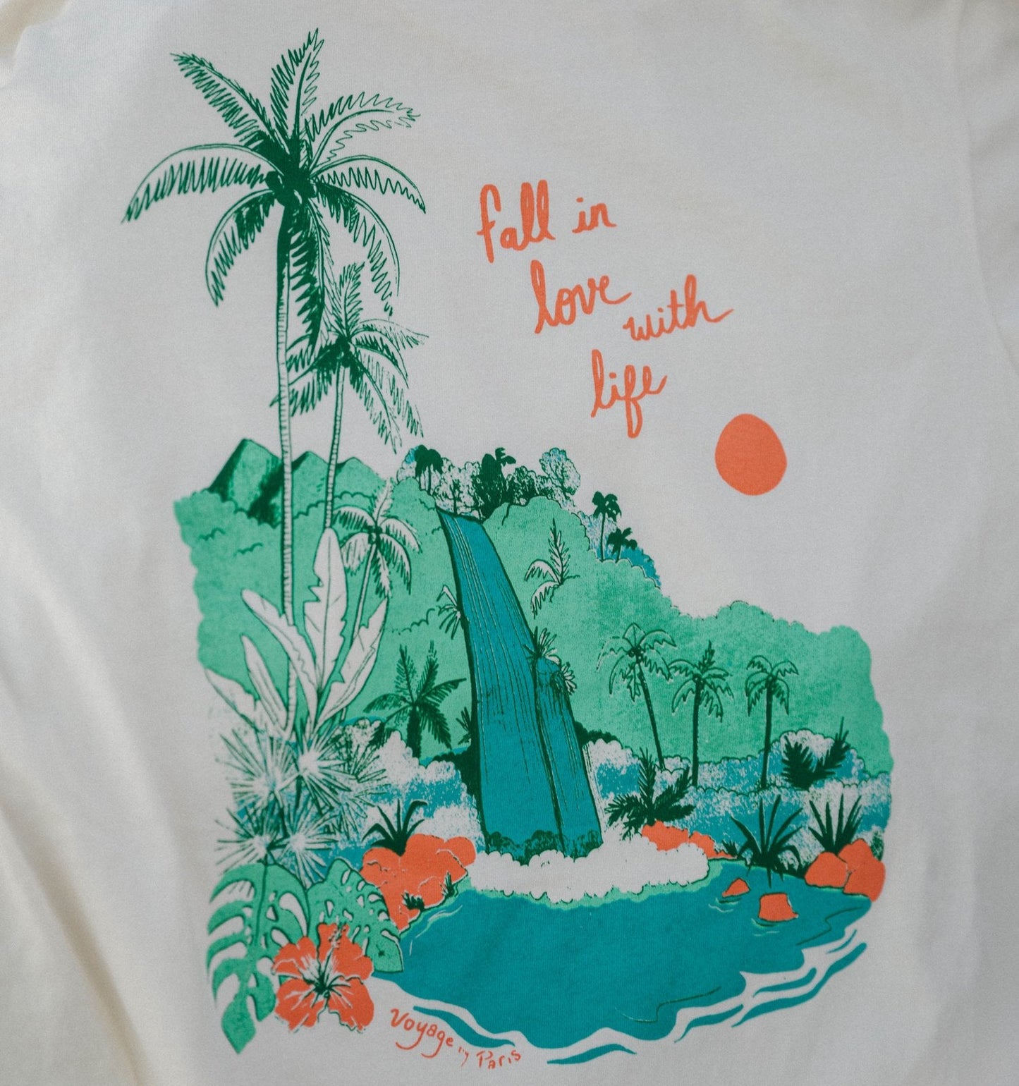 Fall in Love with Life tee