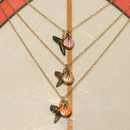 Seashell Baby Hoops