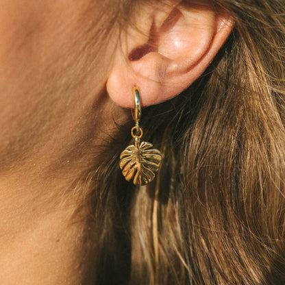 Palm Leaf Baby Hoops